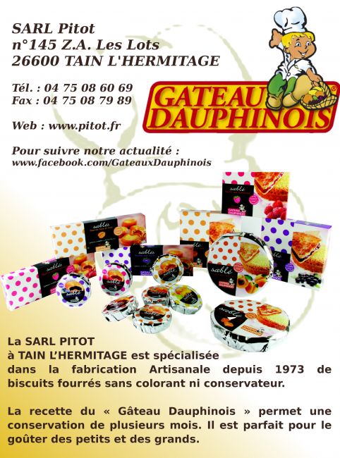 GÃ¢teaux Dauphinois - Pitot